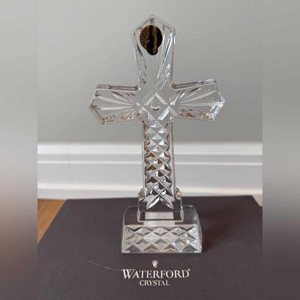 New Waterford Crystal Medival Cross